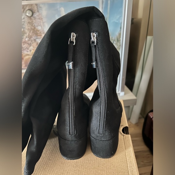 Aldo Black Knee High Boots - Picture 3 of 8